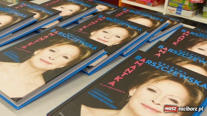 Zdjęcie w galerii na portalu naszraciborz.pl: Grażyna Barszczewska opowiedziała o swej karierze na spotkaniu w raciborskiej książnicy wiadomości z regionu