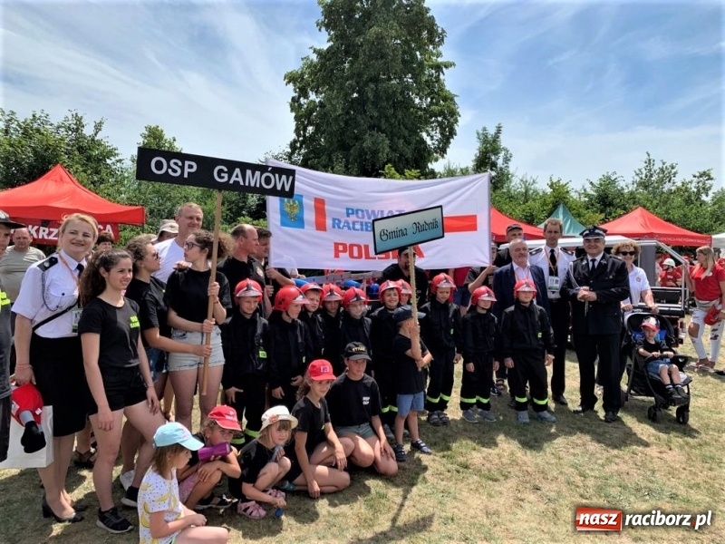 Zdjęcie w galerii na portalu naszraciborz.pl: Dziecięca drużyna OSP Gamów na Olimpiadzie Drużyn Pożarniczych w Wieruszowie wiadomości z regionu