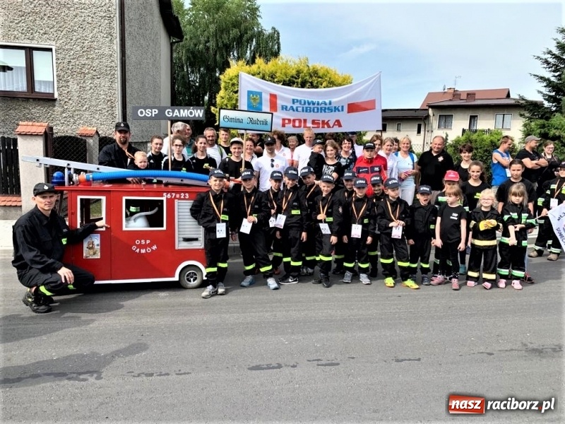 Zdjęcie w galerii na portalu naszraciborz.pl: Dziecięca drużyna OSP Gamów na Olimpiadzie Drużyn Pożarniczych w Wieruszowie wiadomości z regionu