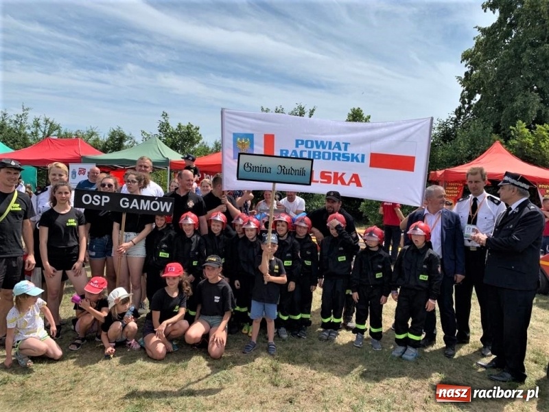 Zdjęcie w galerii na portalu naszraciborz.pl: Dziecięca drużyna OSP Gamów na Olimpiadzie Drużyn Pożarniczych w Wieruszowie wiadomości z regionu