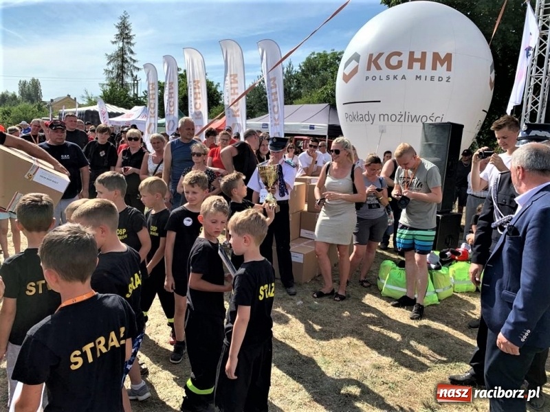 Zdjęcie w galerii na portalu naszraciborz.pl: Dziecięca drużyna OSP Gamów na Olimpiadzie Drużyn Pożarniczych w Wieruszowie wiadomości z regionu