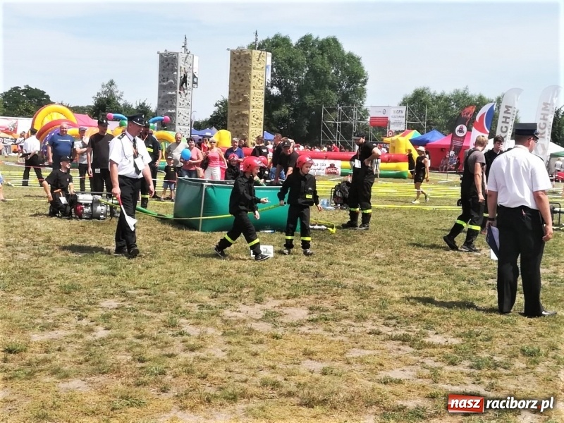 Zdjęcie w galerii na portalu naszraciborz.pl: Dziecięca drużyna OSP Gamów na Olimpiadzie Drużyn Pożarniczych w Wieruszowie wiadomości z regionu