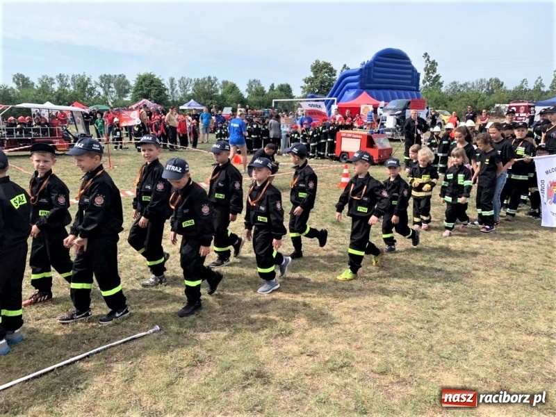 Zdjęcie w galerii na portalu naszraciborz.pl: Dziecięca drużyna OSP Gamów na Olimpiadzie Drużyn Pożarniczych w Wieruszowie wiadomości z regionu