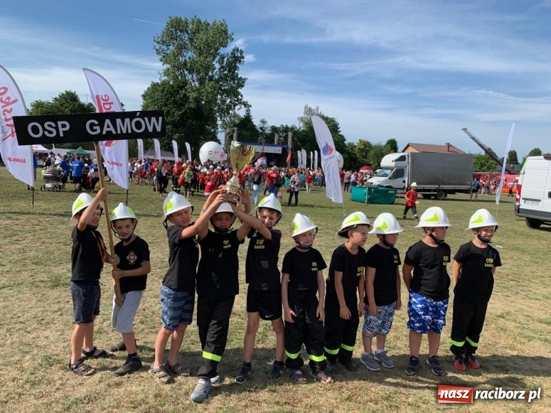 Zdjęcie w galerii na portalu naszraciborz.pl: Dziecięca drużyna OSP Gamów na Olimpiadzie Drużyn Pożarniczych w Wieruszowie wiadomości z regionu