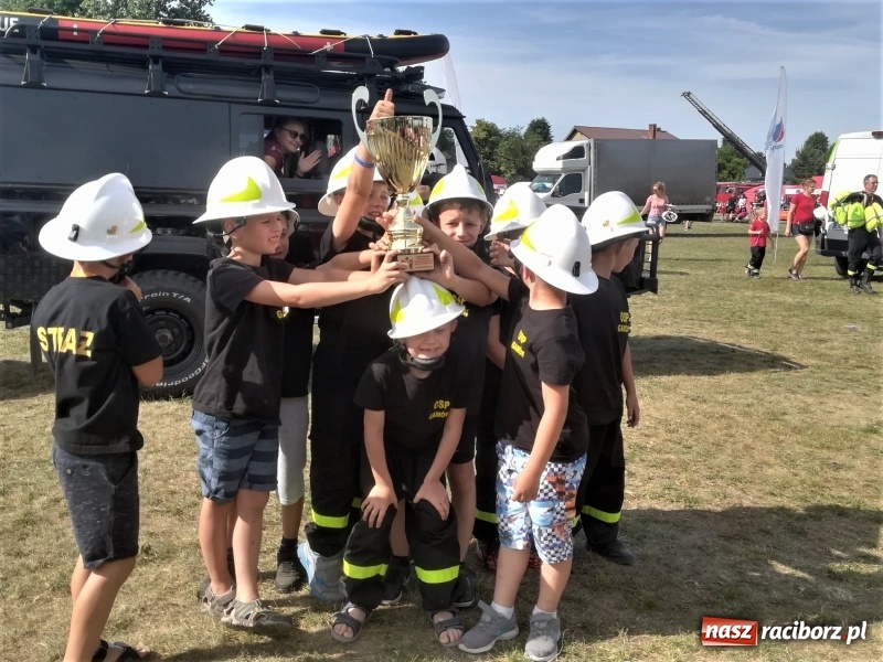 Zdjęcie w galerii na portalu naszraciborz.pl: Dziecięca drużyna OSP Gamów na Olimpiadzie Drużyn Pożarniczych w Wieruszowie wiadomości z regionu