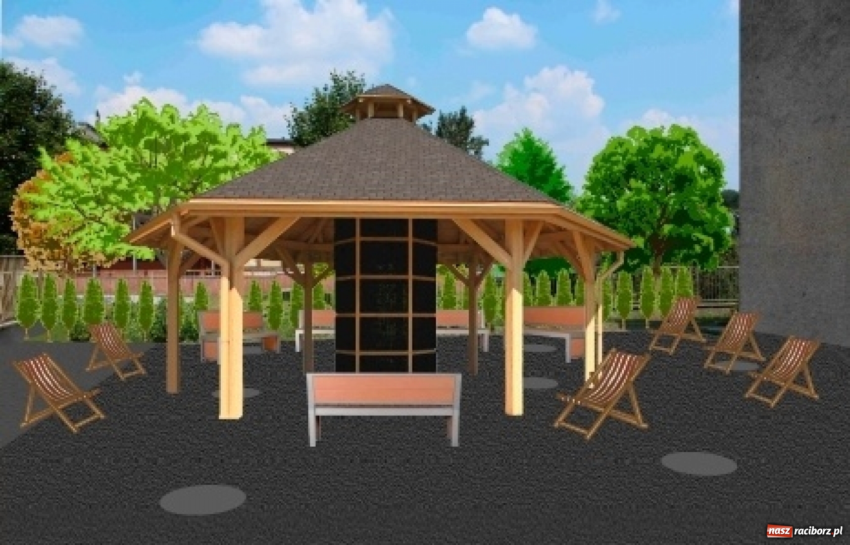 Zdjęcie w galerii na portalu naszraciborz.pl: Tężnia w Raciborzu zgłoszona do marszałkowskiego budżetu obywatelskiego  wiadomości z regionu