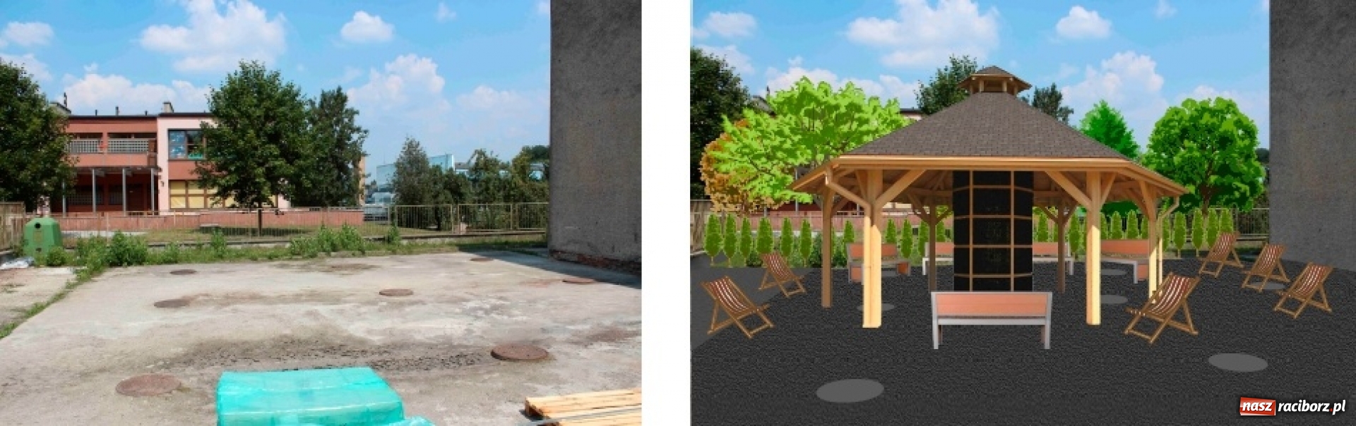 Zdjęcie w galerii na portalu naszraciborz.pl: Tężnia w Raciborzu zgłoszona do marszałkowskiego budżetu obywatelskiego  wiadomości z regionu