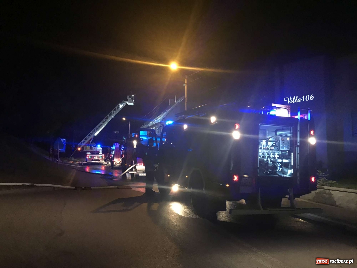 Zdjęcie w galerii na portalu naszraciborz.pl: Pożar budynku w Pawłowie. Możliwe podpalenie [FOTO]  wiadomości z regionu