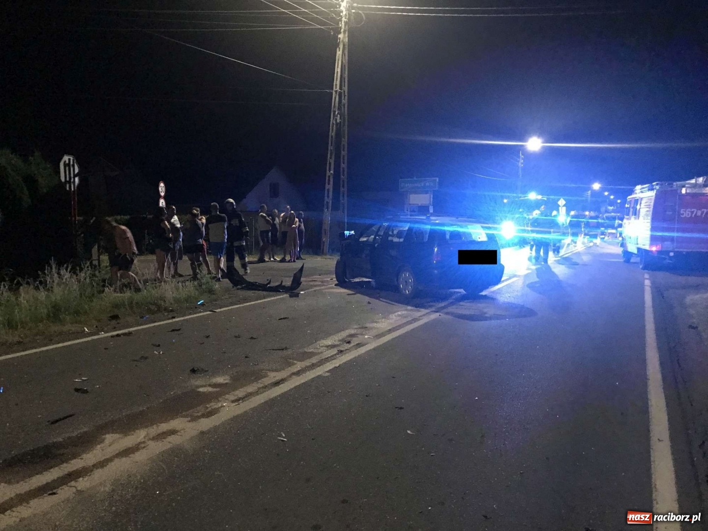 Zdjęcie w galerii na portalu naszraciborz.pl: Zderzenie BMW i seata w Kornicach [FOTO] wiadomości z regionu