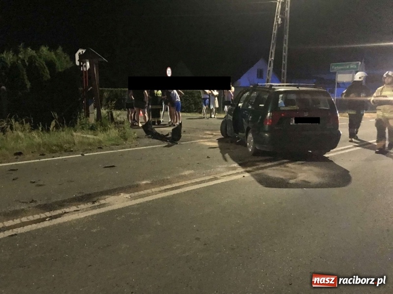 Zdjęcie w galerii na portalu naszraciborz.pl: Zderzenie BMW i seata w Kornicach [FOTO] wiadomości z regionu
