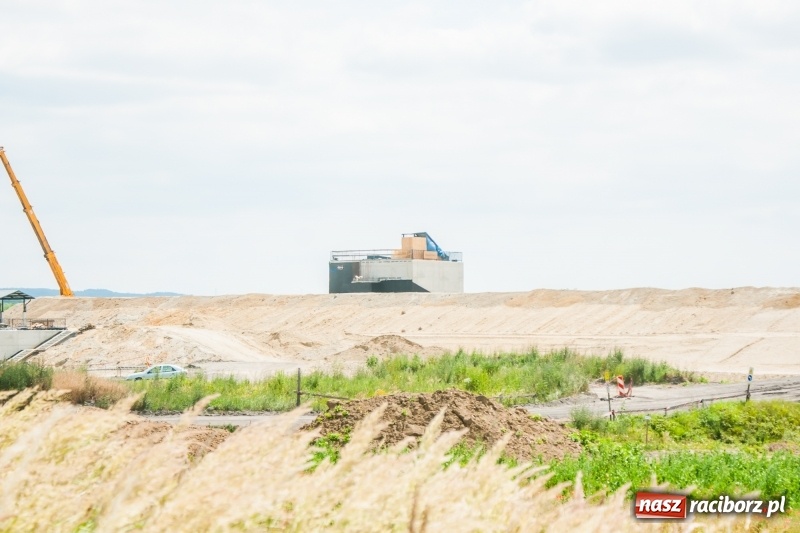 Zdjęcie w galerii na portalu naszraciborz.pl: Zbiornik Racibórz to plac budowy. Kto odpowiada za bezpieczeństwo?  wiadomości z regionu