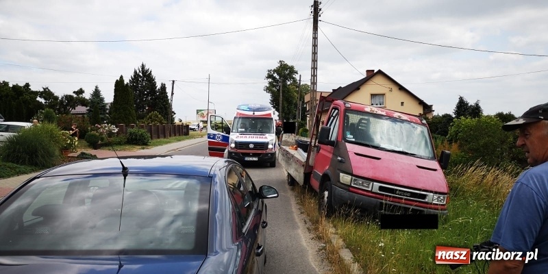 Zdjęcie w galerii na portalu naszraciborz.pl: Wypadek w Krzanowicach. Lądował śmigłowiec LPR [FOTO i WIDEO] wiadomości z regionu