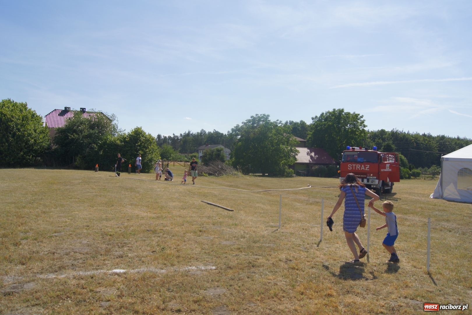 Zdjęcie w galerii na portalu naszraciborz.pl: Festynowe rozpoczęcie wakacji z Szymocicach wiadomości z regionu
