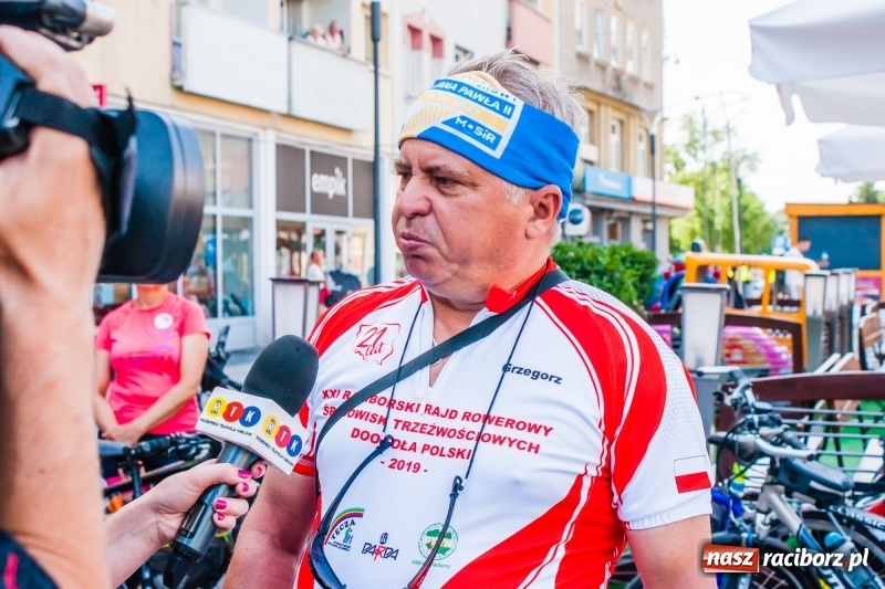 Zdjęcie w galerii na portalu naszraciborz.pl: XXI Rajd Środowisk Trzeźwościowych wyruszył na trasę [FOTO i WIDEO] wiadomości z regionu