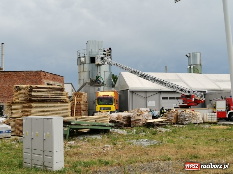 Zdjęcie w galerii na portalu naszraciborz.pl: Trudny pożar w Bieńkowicach. Strażacy w akcji już drugi dzień  wiadomości z regionu