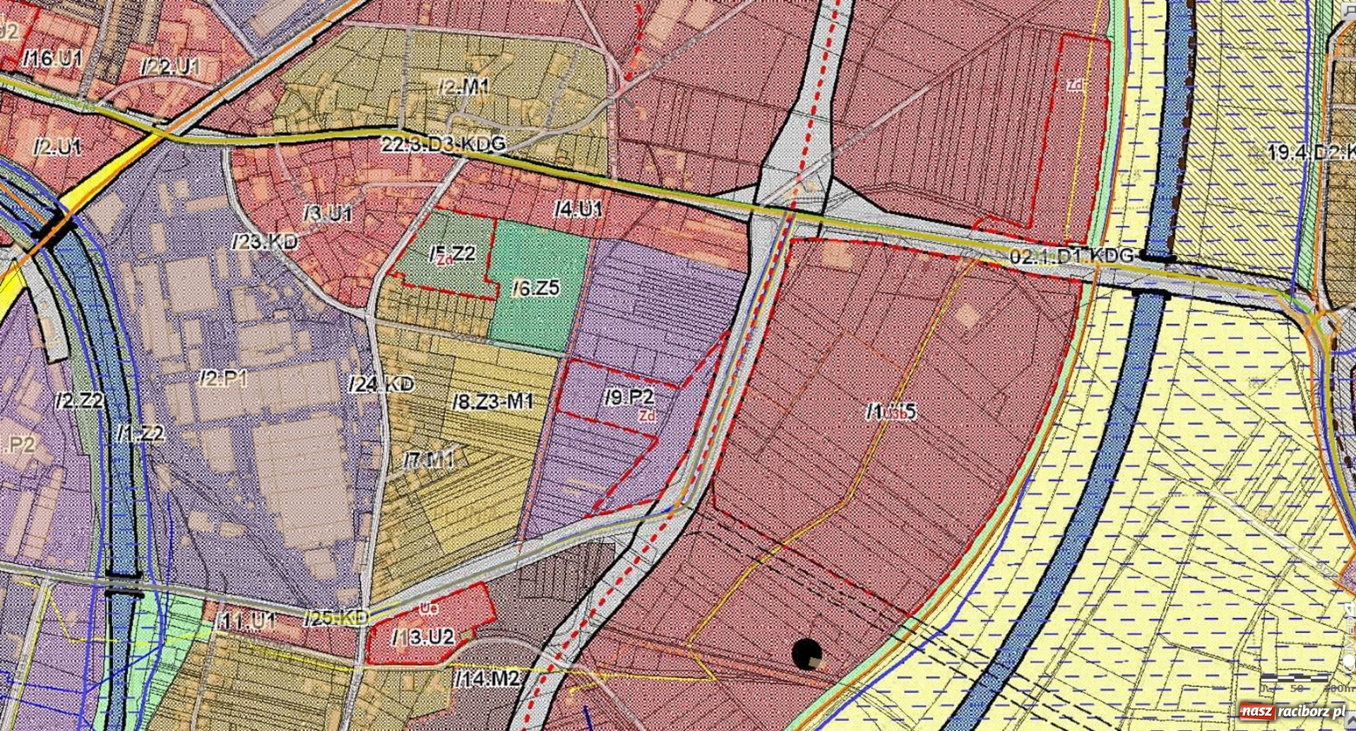 Zdjęcie w galerii na portalu naszraciborz.pl: Rozpoczęto prace nad wschodnią obwodnicą Raciborza [FOTO] wiadomości z regionu