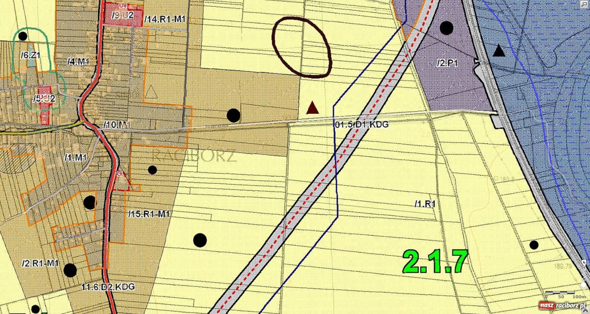 Zdjęcie w galerii na portalu naszraciborz.pl: Rozpoczęto prace nad wschodnią obwodnicą Raciborza [FOTO] wiadomości z regionu