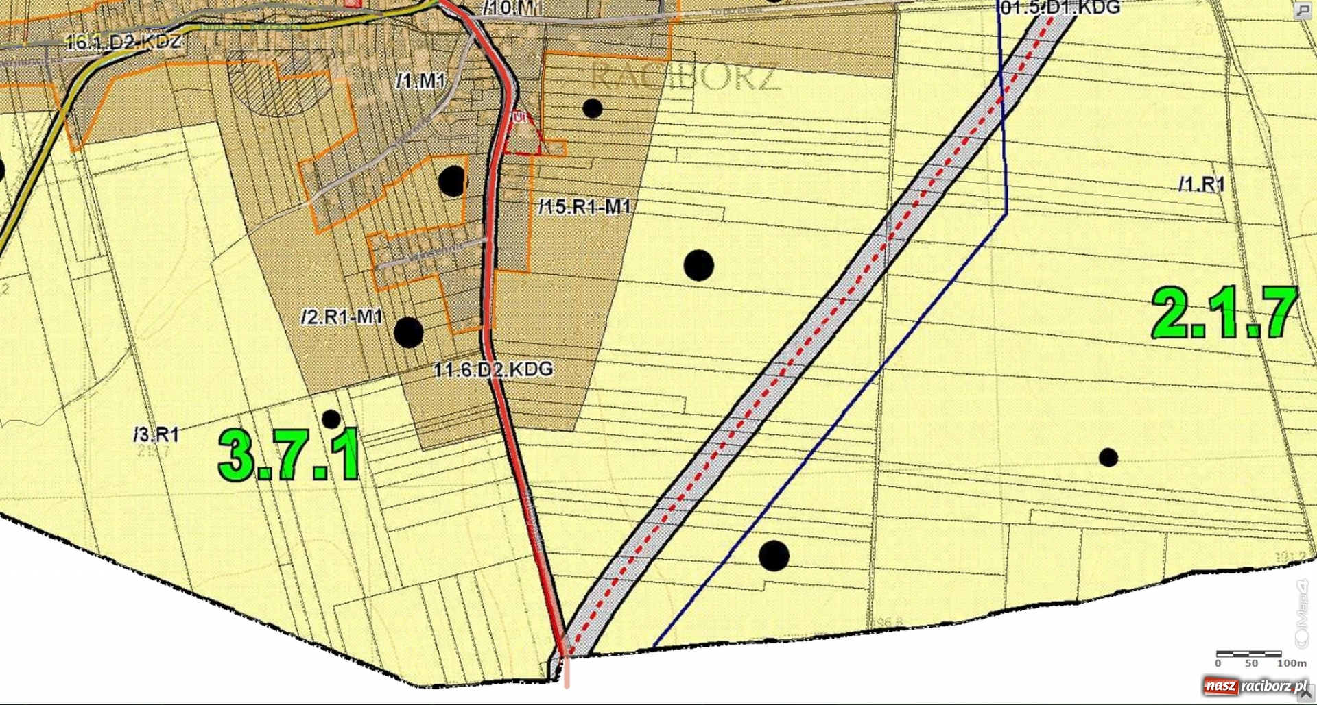 Zdjęcie w galerii na portalu naszraciborz.pl: Rozpoczęto prace nad wschodnią obwodnicą Raciborza [FOTO] wiadomości z regionu