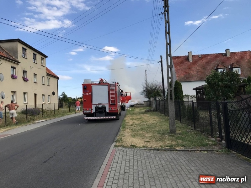 Zdjęcie w galerii na portalu naszraciborz.pl: BMW stanęło w ogniu w Babicach [FOTO] wiadomości z regionu