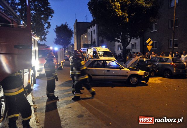 Zdjęcie w galerii na portalu naszraciborz.pl: Wypadek na Skłodowskiej wiadomości z regionu