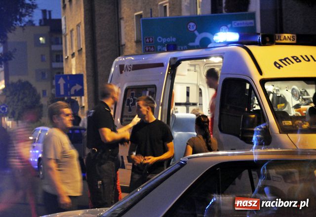 Zdjęcie w galerii na portalu naszraciborz.pl: Wypadek na Skłodowskiej wiadomości z regionu