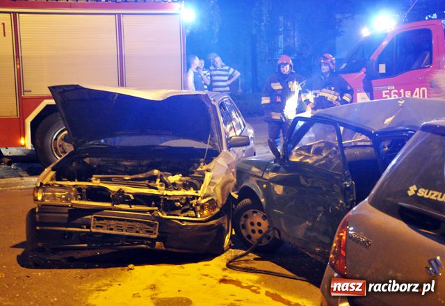 Zdjęcie w galerii na portalu naszraciborz.pl: Wypadek na Skłodowskiej wiadomości z regionu