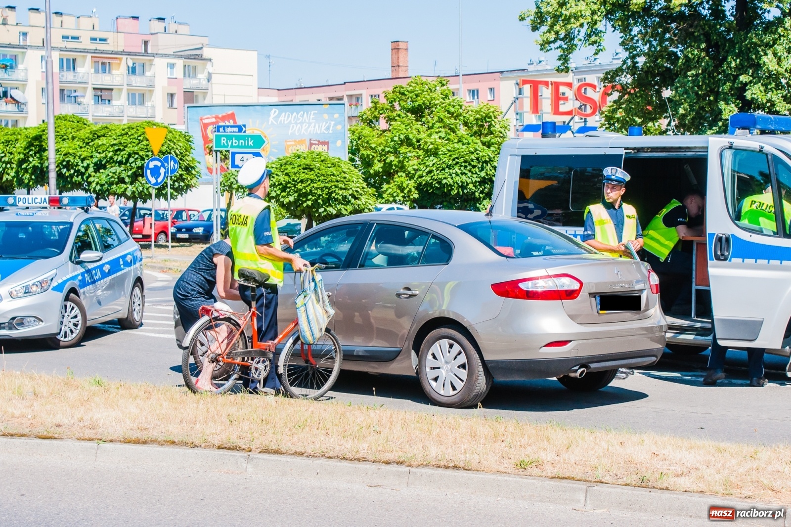 Zdjęcie w galerii na portalu naszraciborz.pl: Na szczęście skończyło się na strachu i pouczeniu! wiadomości z regionu