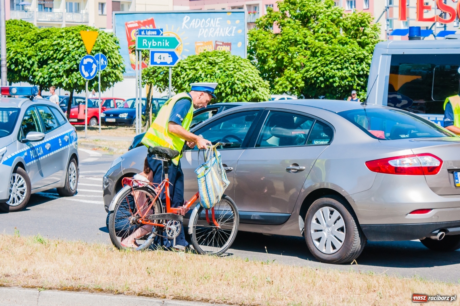 Zdjęcie w galerii na portalu naszraciborz.pl: Na szczęście skończyło się na strachu i pouczeniu! wiadomości z regionu