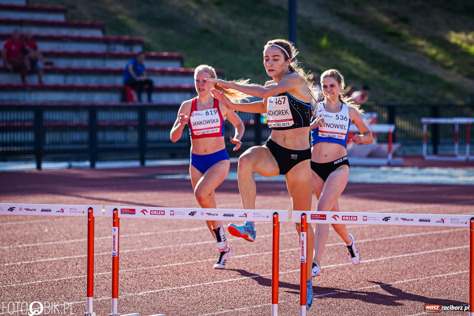 Zdjęcie w galerii na portalu naszraciborz.pl: Mistrzostwa Polski U20 w lekkoatletyce. Dzień drugi wiadomości z regionu