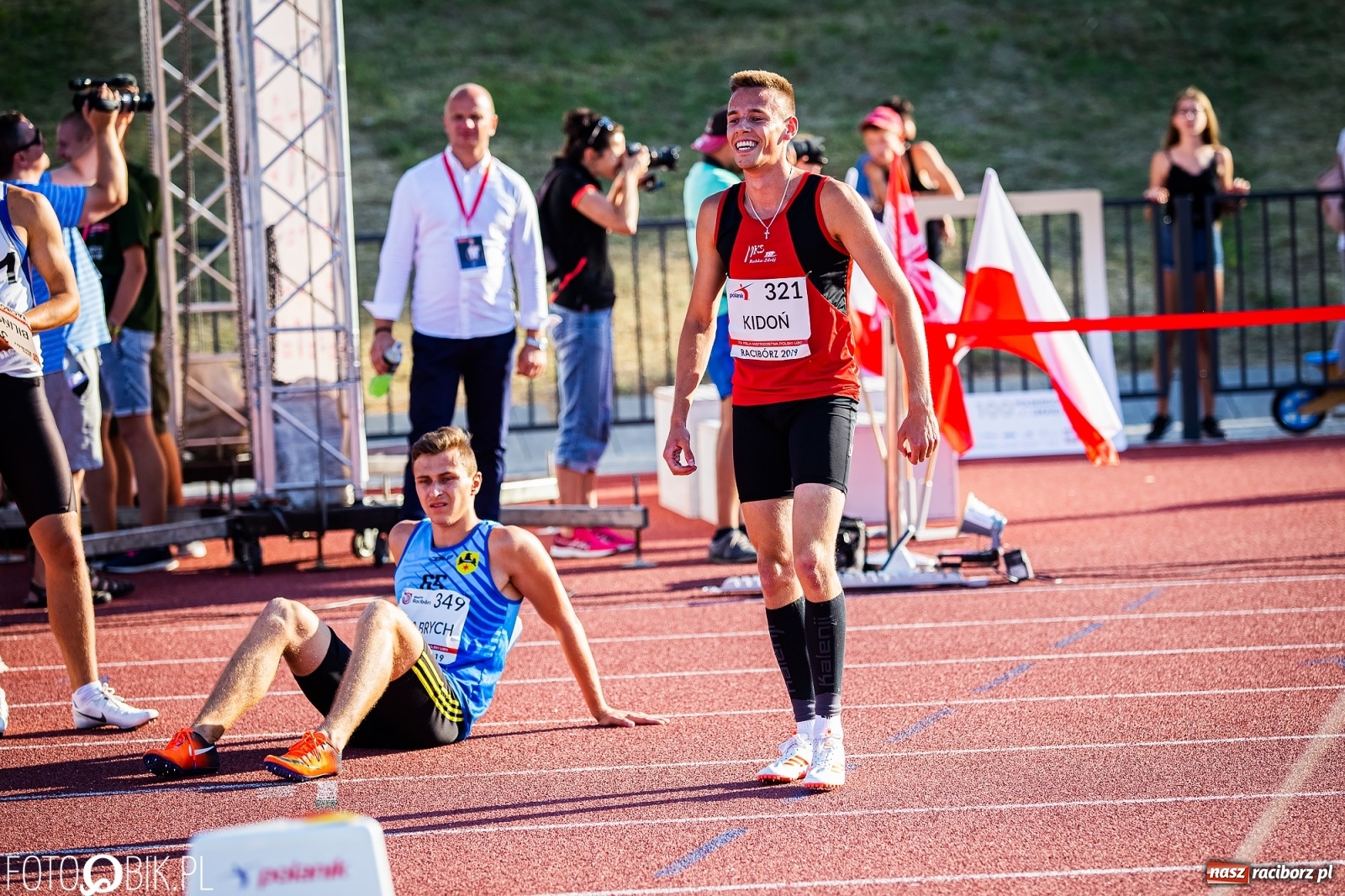 Zdjęcie w galerii na portalu naszraciborz.pl: Mistrzostwa Polski U20 w lekkoatletyce. Dzień drugi wiadomości z regionu
