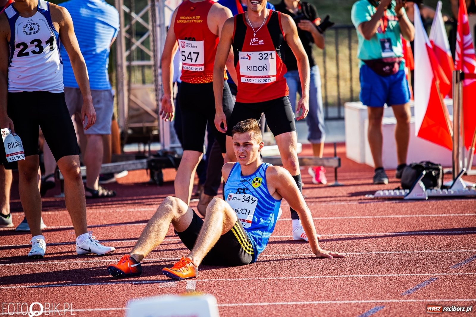 Zdjęcie w galerii na portalu naszraciborz.pl: Mistrzostwa Polski U20 w lekkoatletyce. Dzień drugi wiadomości z regionu
