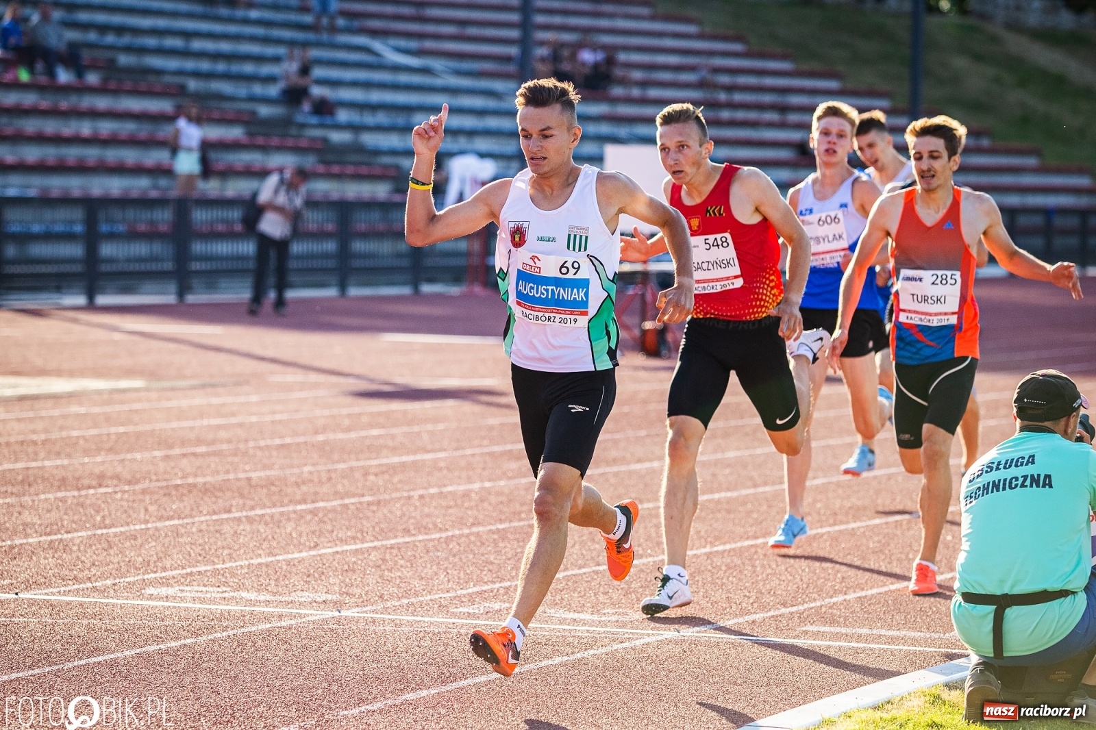 Zdjęcie w galerii na portalu naszraciborz.pl: Mistrzostwa Polski U20 w lekkoatletyce. Dzień drugi wiadomości z regionu