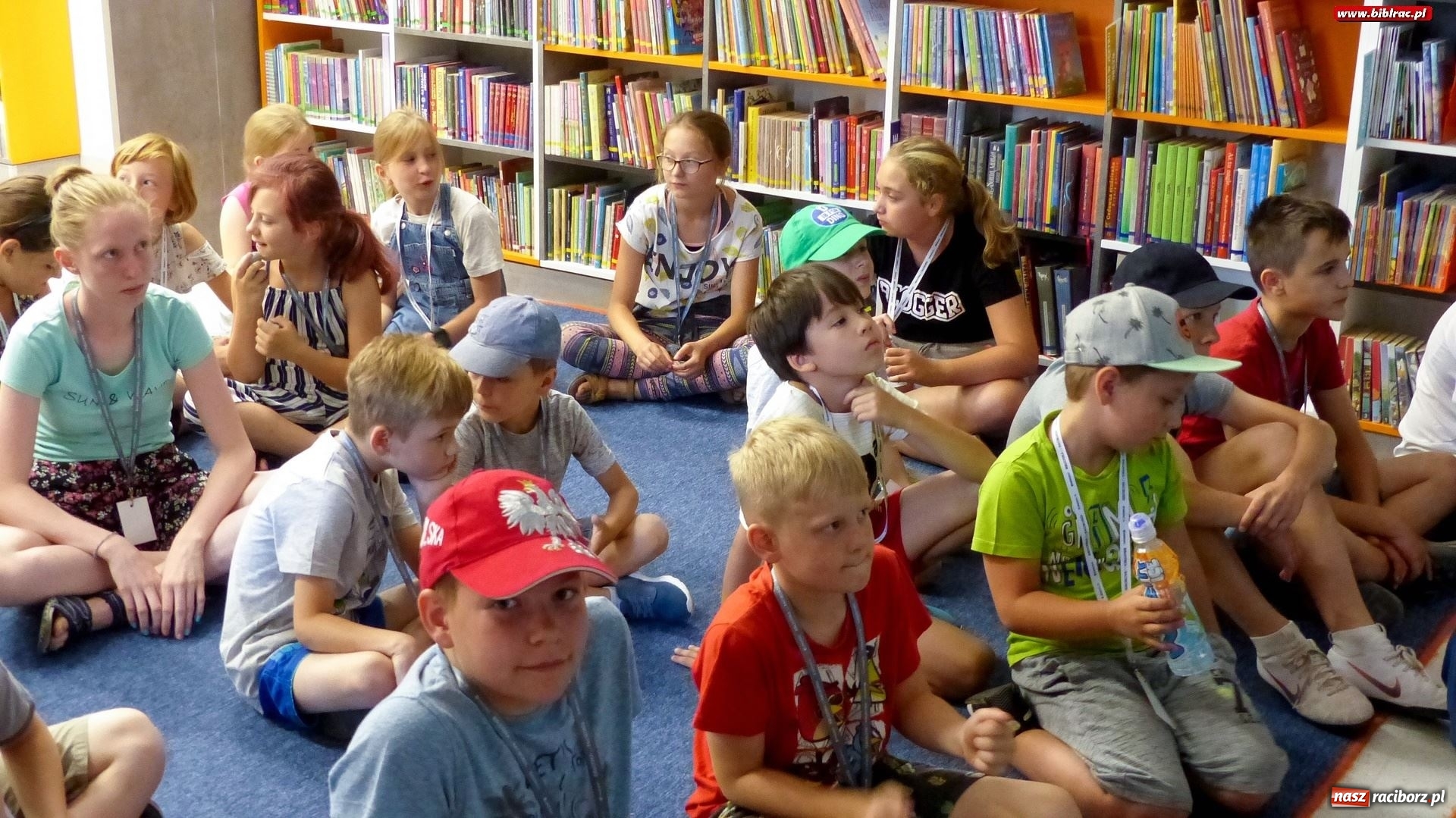 Zdjęcie w galerii na portalu naszraciborz.pl: Uczestnicy Lata z biblioteką w Obozie Herosów wiadomości z regionu