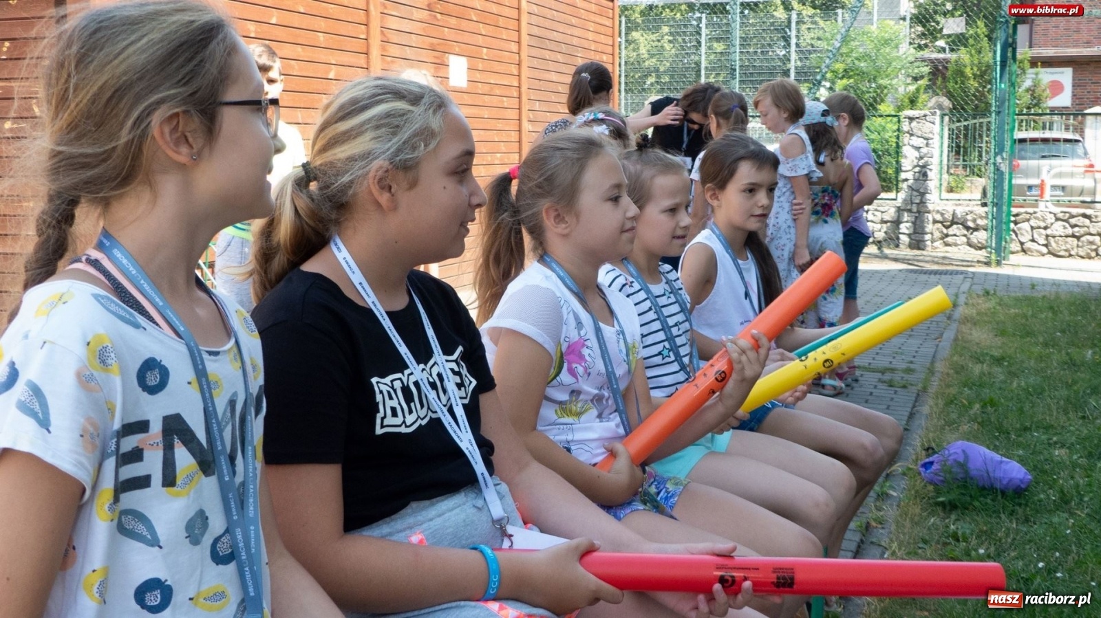 Zdjęcie w galerii na portalu naszraciborz.pl: Uczestnicy Lata z biblioteką w Obozie Herosów wiadomości z regionu