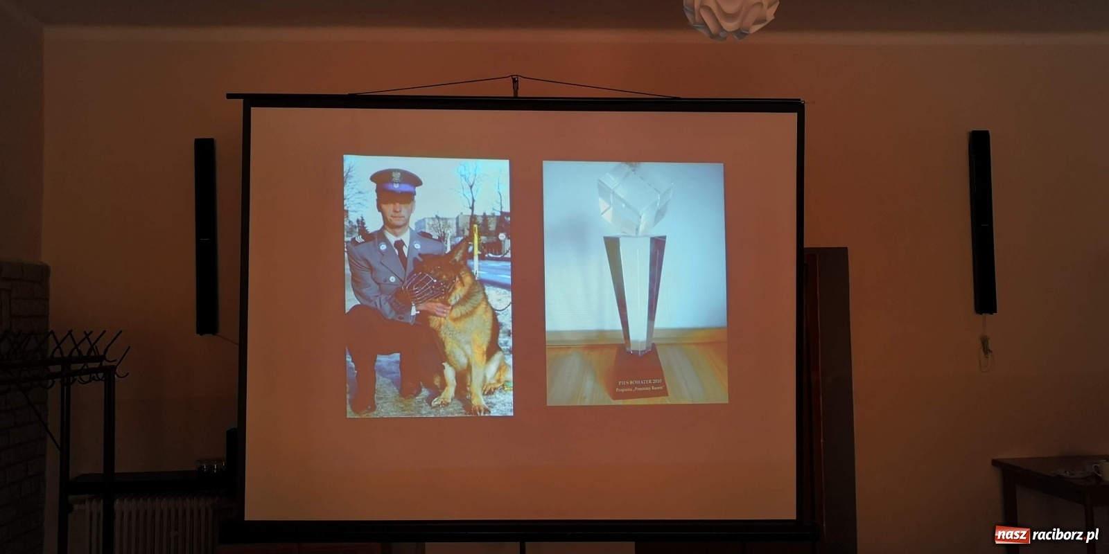 Zdjęcie w galerii na portalu naszraciborz.pl: Spotkanie z kryminalistykiem w Domu Kultury w Borucinie wiadomości z regionu