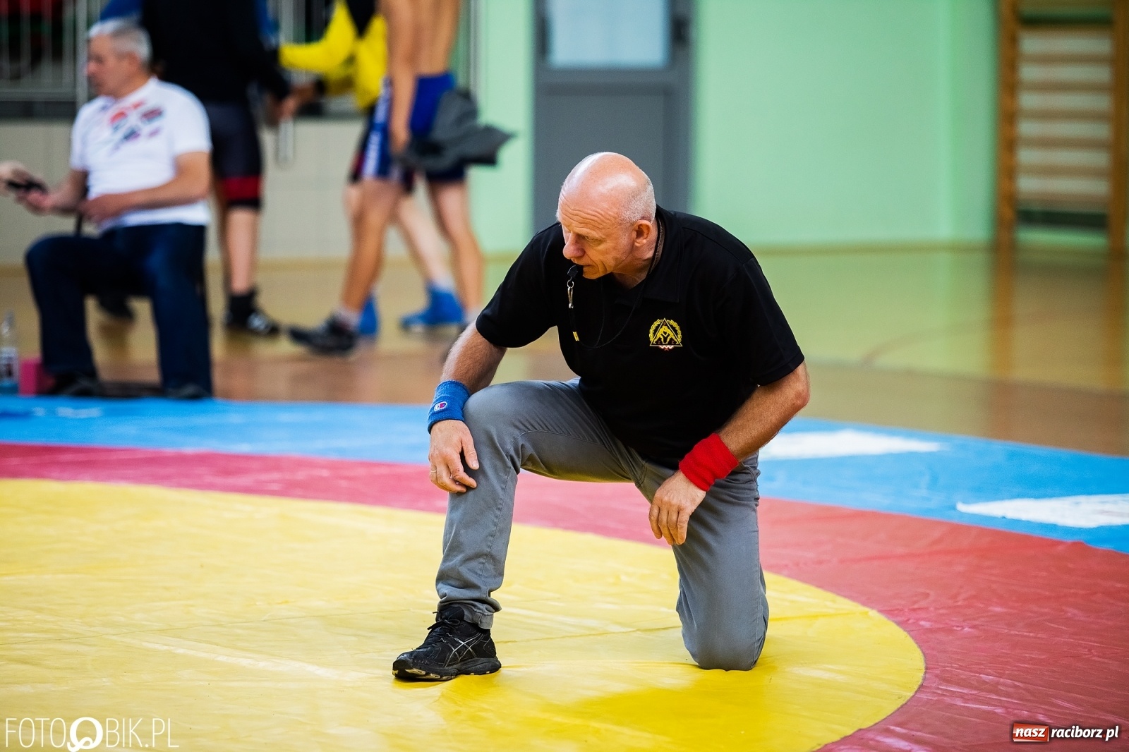 Zdjęcie w galerii na portalu naszraciborz.pl: W Arenie Rafako trwają Mistrzostwa Polski w zapasach wiadomości z regionu