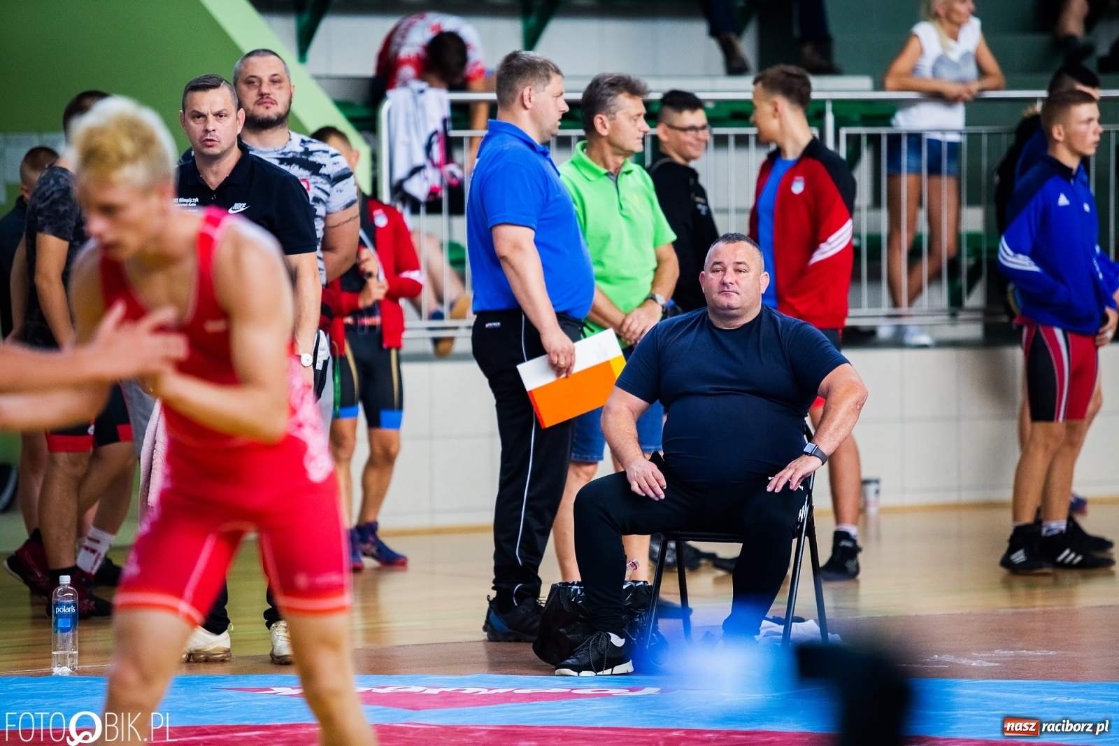 Zdjęcie w galerii na portalu naszraciborz.pl: W Arenie Rafako trwają Mistrzostwa Polski w zapasach wiadomości z regionu