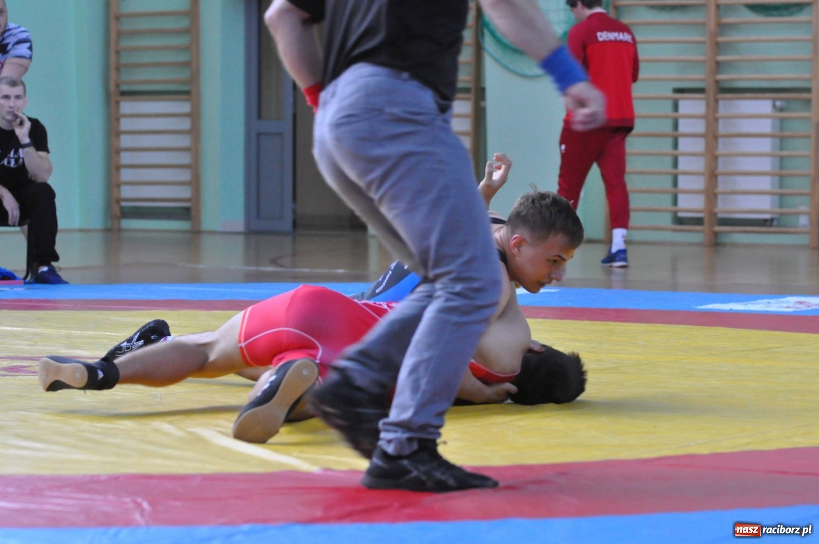 Zdjęcie w galerii na portalu naszraciborz.pl: W Arenie Rafako trwają Mistrzostwa Polski w zapasach wiadomości z regionu