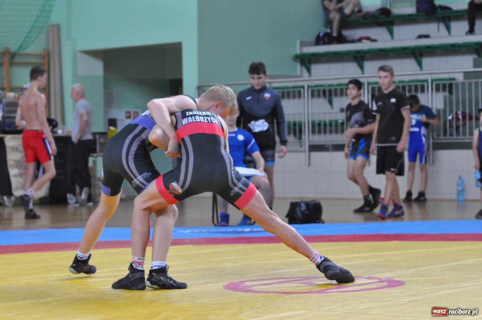 Zdjęcie w galerii na portalu naszraciborz.pl: W Arenie Rafako trwają Mistrzostwa Polski w zapasach wiadomości z regionu