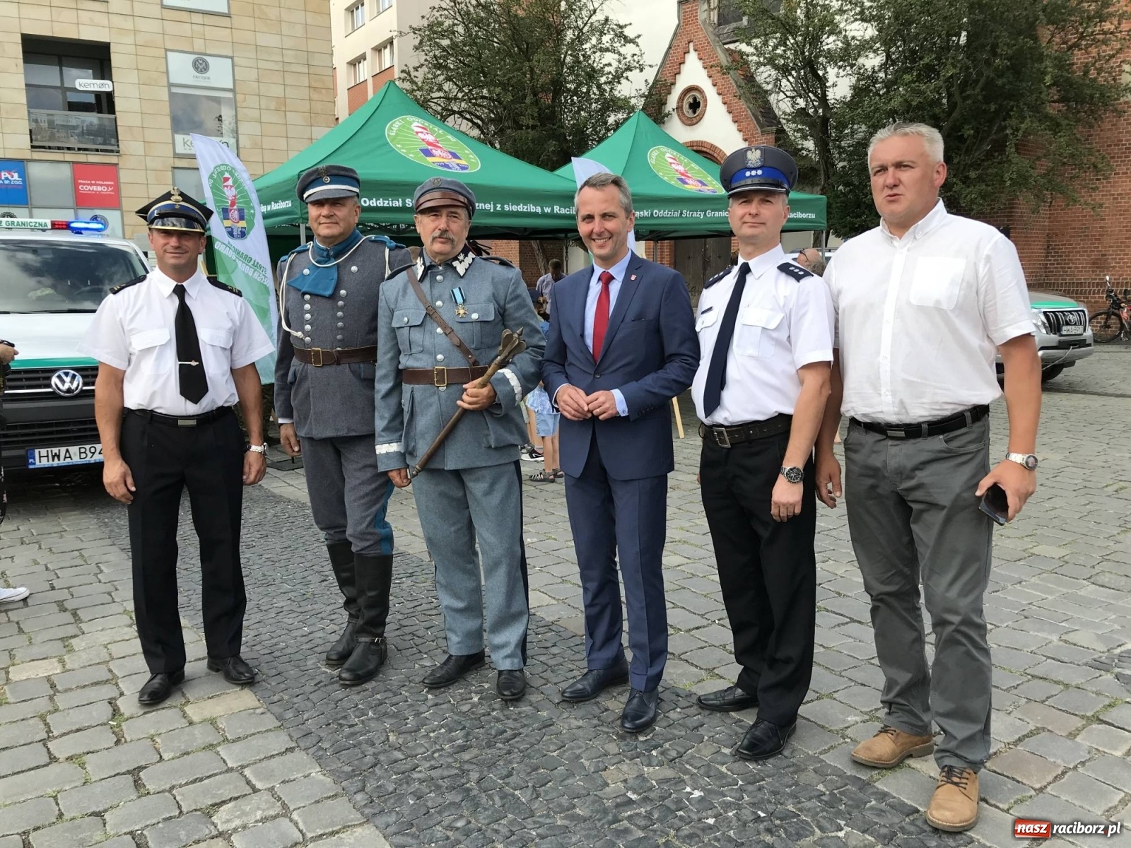 Zdjęcie w galerii na portalu naszraciborz.pl: Marszałek Józef Piłsudski odwiedził Racibórz [FOTO i WIDEO] wiadomości z regionu