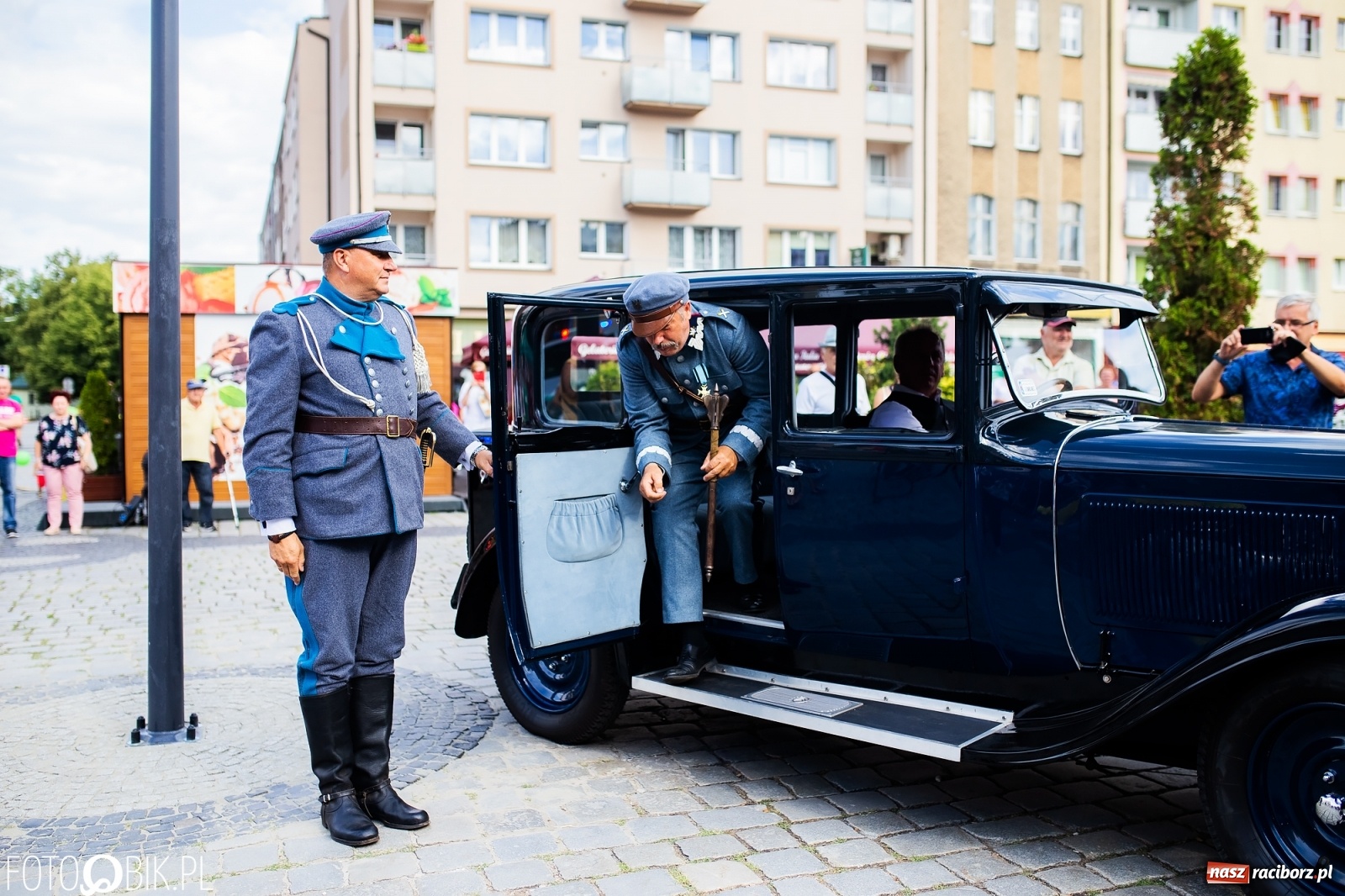 Zdjęcie w galerii na portalu naszraciborz.pl: Marszałek Józef Piłsudski odwiedził Racibórz [FOTO i WIDEO] wiadomości z regionu