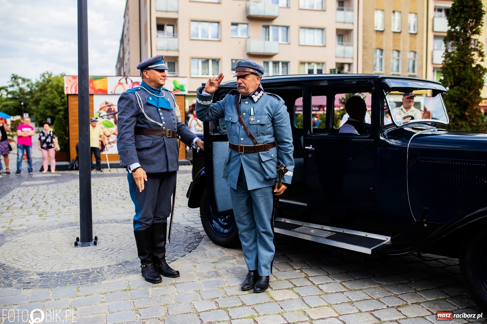 Zdjęcie w galerii na portalu naszraciborz.pl: Marszałek Józef Piłsudski odwiedził Racibórz [FOTO i WIDEO] wiadomości z regionu