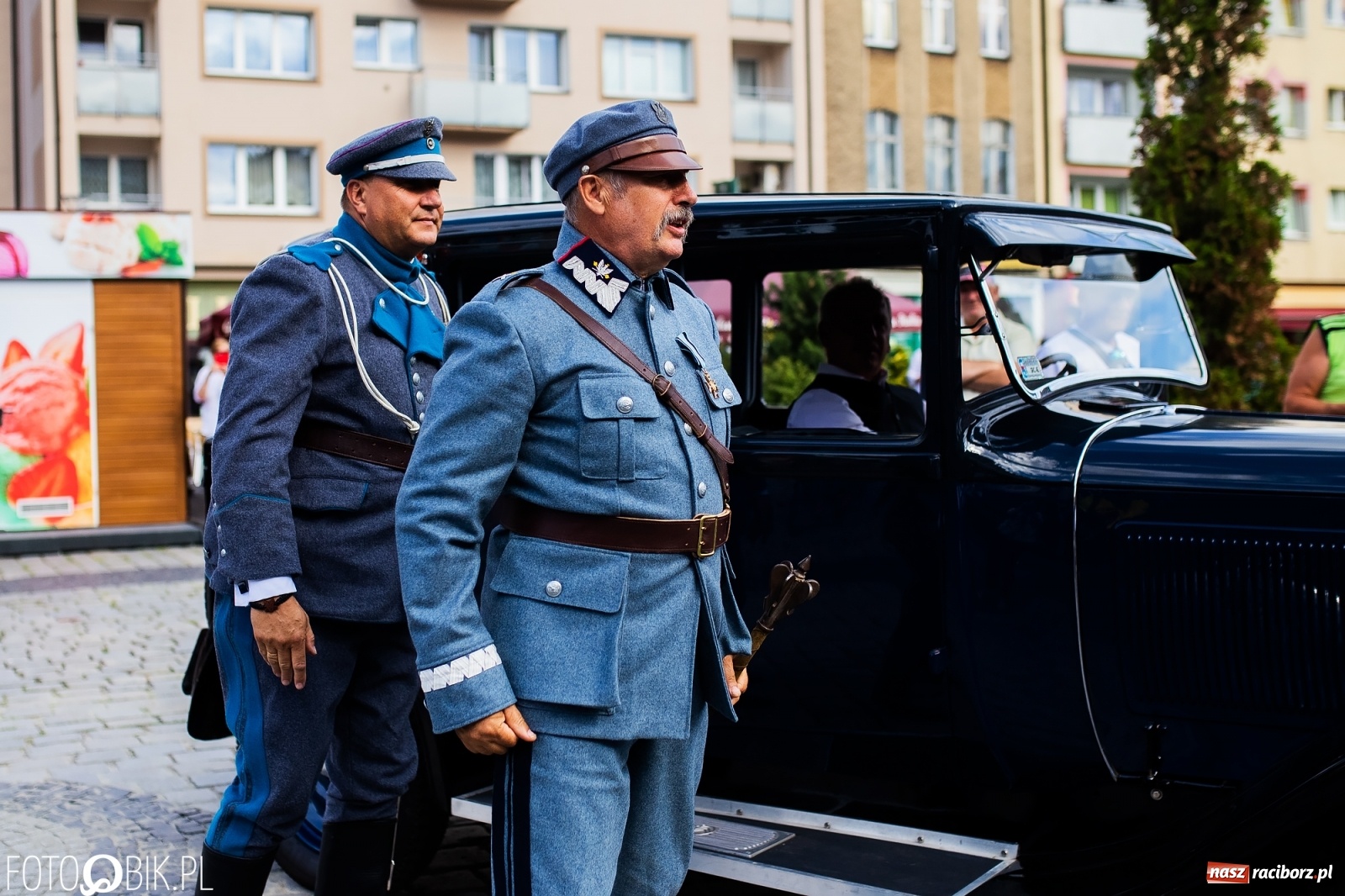 Zdjęcie w galerii na portalu naszraciborz.pl: Marszałek Józef Piłsudski odwiedził Racibórz [FOTO i WIDEO] wiadomości z regionu