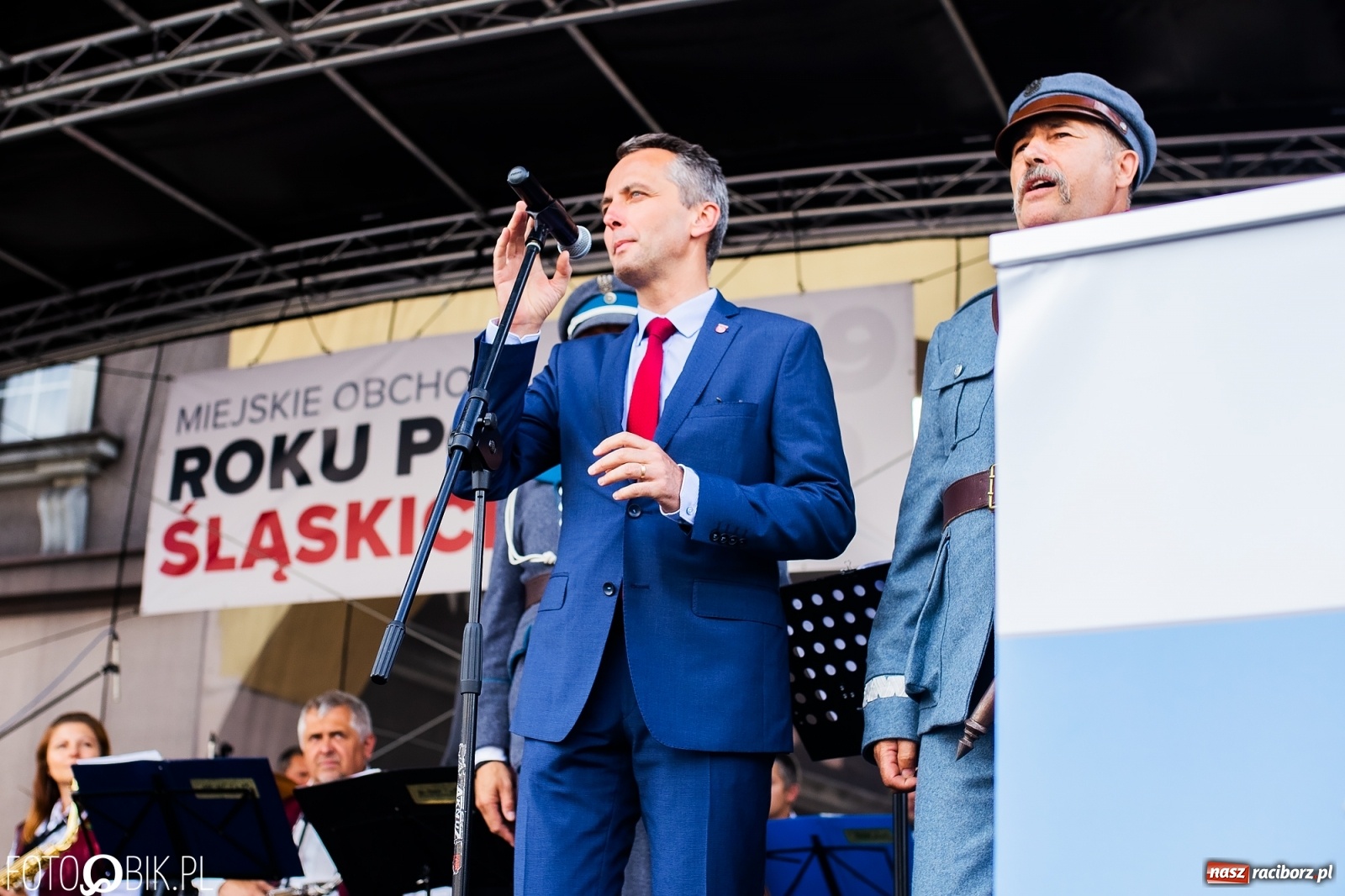 Zdjęcie w galerii na portalu naszraciborz.pl: Marszałek Józef Piłsudski odwiedził Racibórz [FOTO i WIDEO] wiadomości z regionu