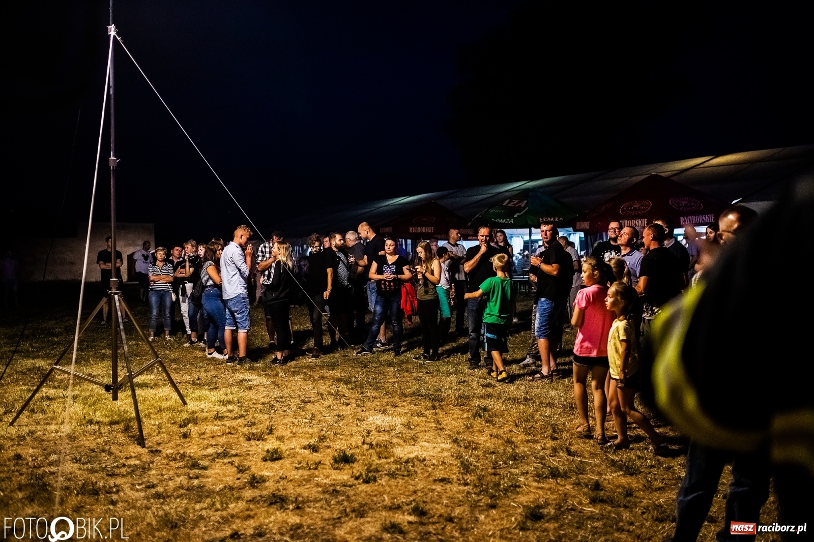 Zdjęcie w galerii na portalu naszraciborz.pl: Obchody 130-lecia OSP Krzanowice - pokazy nocne wiadomości z regionu