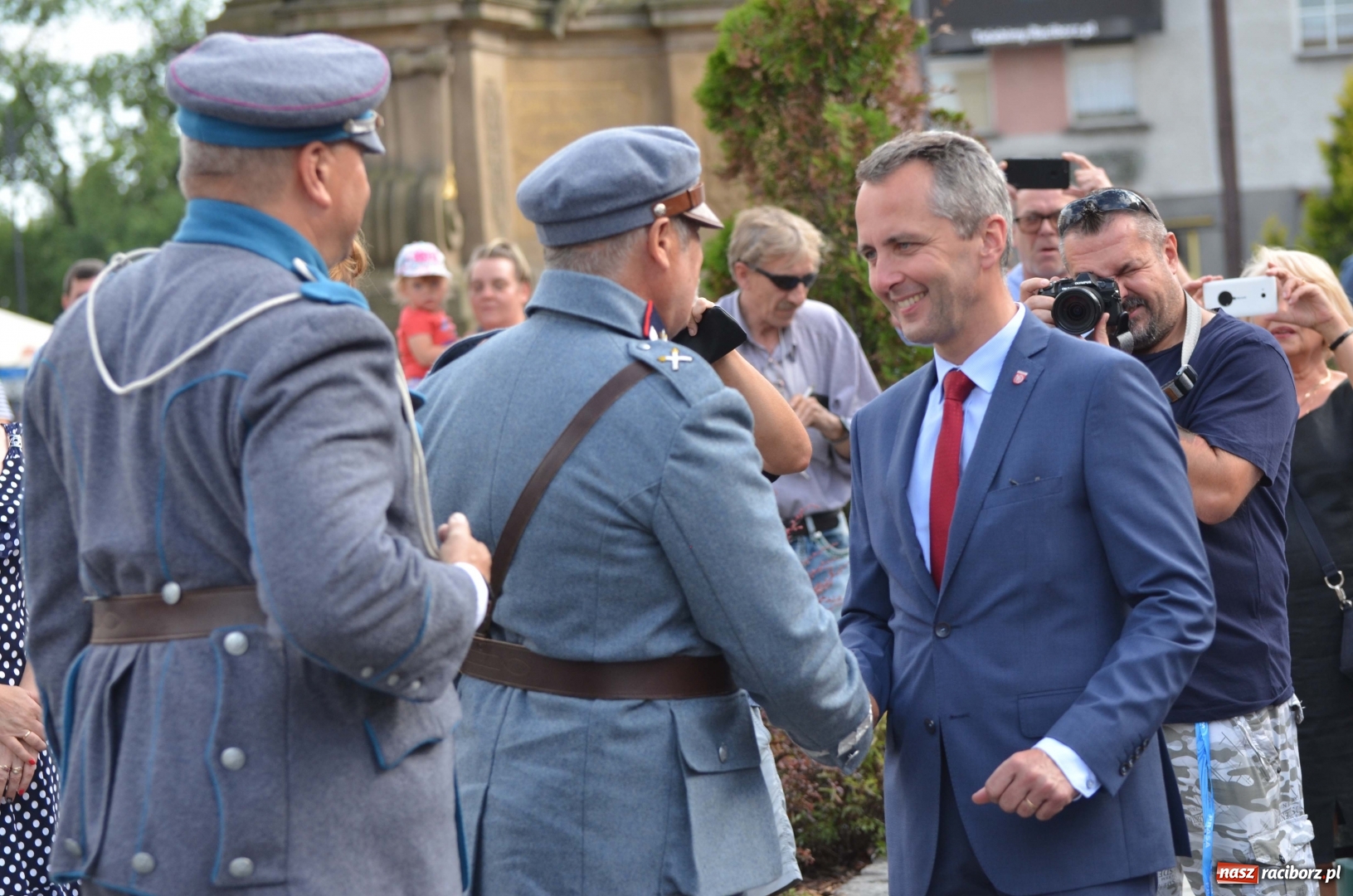 Zdjęcie w galerii na portalu naszraciborz.pl: Pomiędzy piknikiem a historią. Czy Piłsudski rzeczywiście był w Raciborzu? wiadomości z regionu