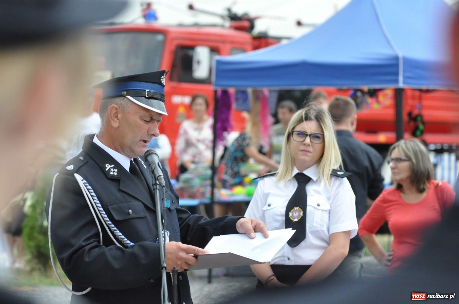 Zdjęcie w galerii na portalu naszraciborz.pl: Radość, łzy i wzruszenie. Strażacy z Krzanowic świętowali 130-lecie i żegnali swojego kapelana [FOTO i WIDEO] wiadomości z regionu