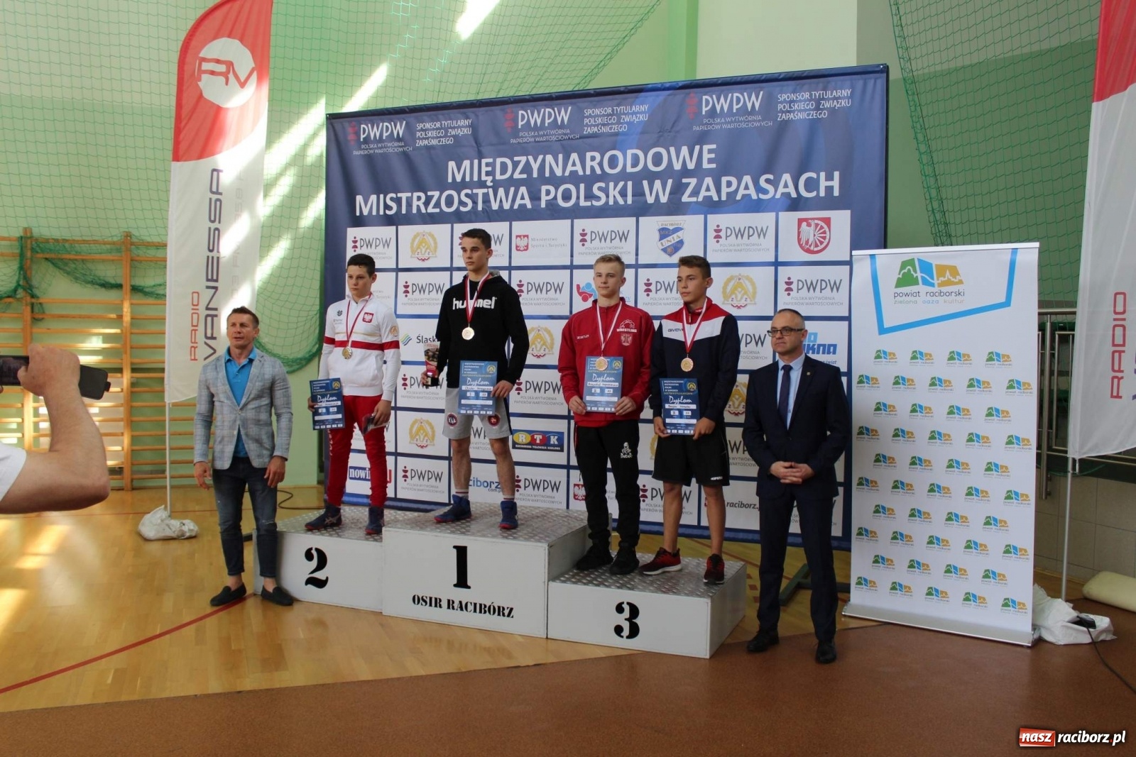 Zdjęcie w galerii na portalu naszraciborz.pl: Unia Racibórz najlepsza na Międzynarodowych Mistrzostwach Polski w zapasach  wiadomości z regionu