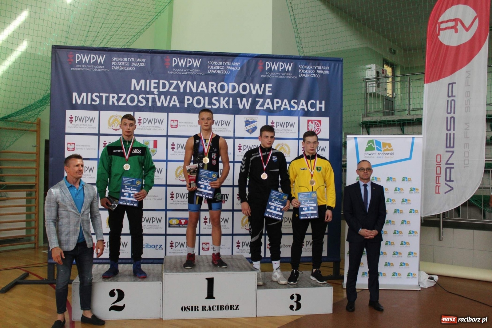 Zdjęcie w galerii na portalu naszraciborz.pl: Unia Racibórz najlepsza na Międzynarodowych Mistrzostwach Polski w zapasach  wiadomości z regionu