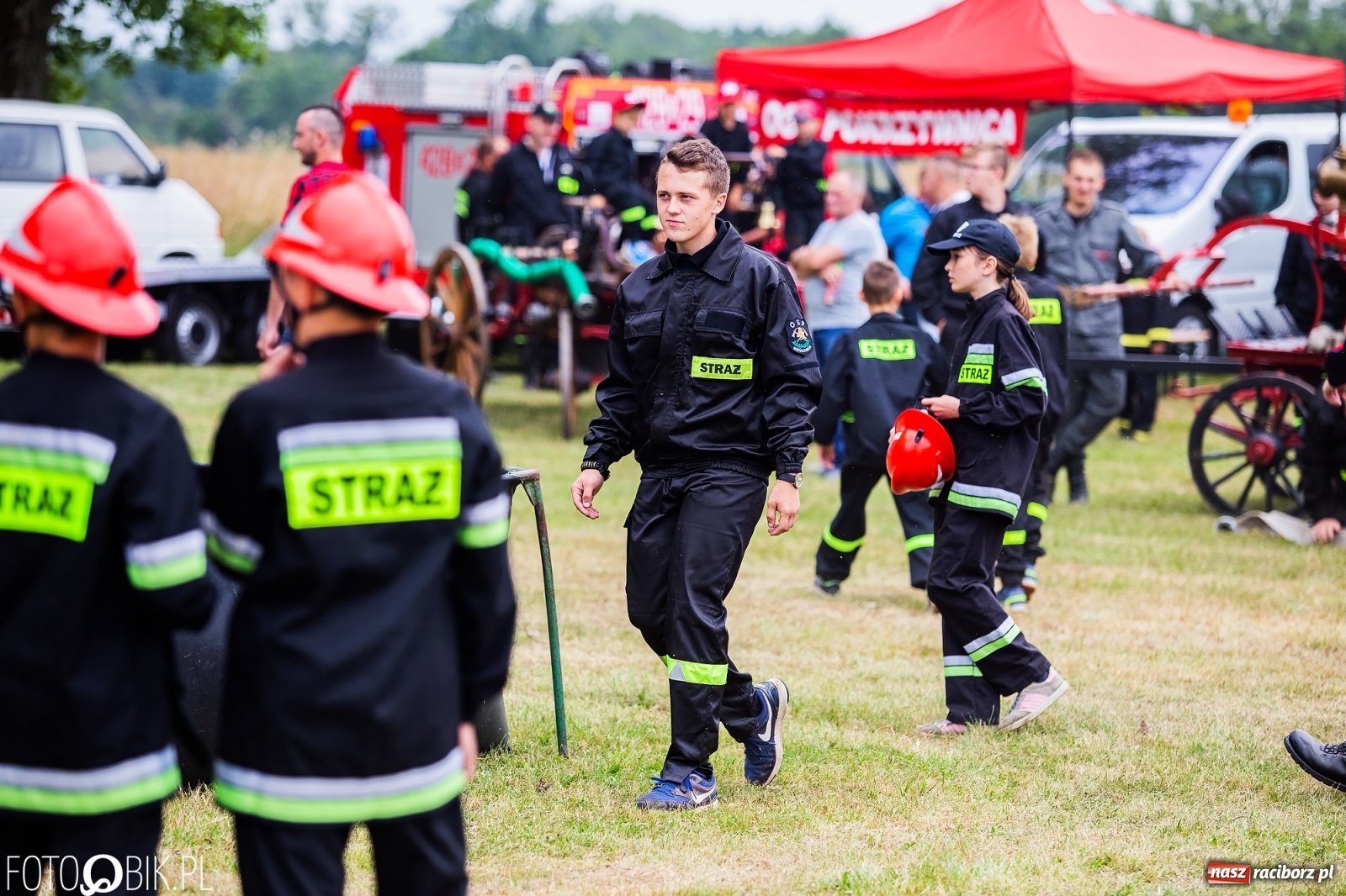Zdjęcie w galerii na portalu naszraciborz.pl: Bieńkowickie zawody sikawek konnych. Tworków z głównym trofeum [FOTO i WIDEO] wiadomości z regionu